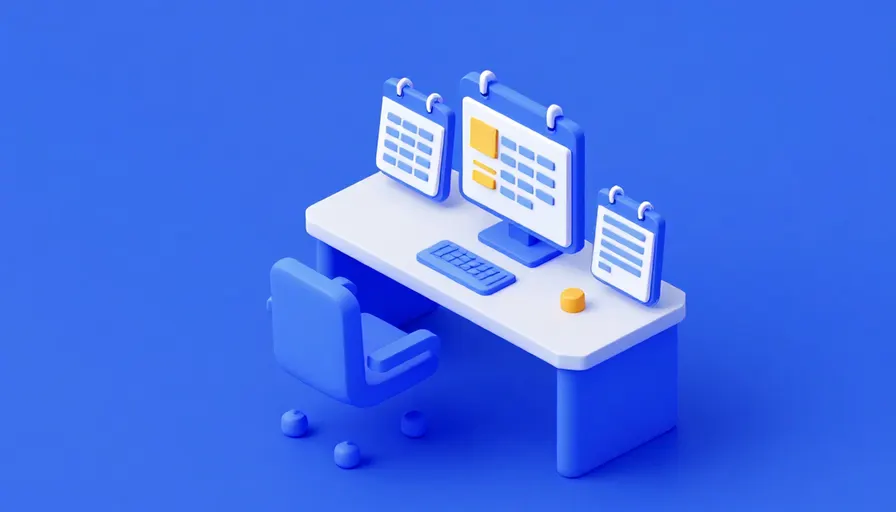 Büro içinde dijital takvim ve hatırlatma sistemi