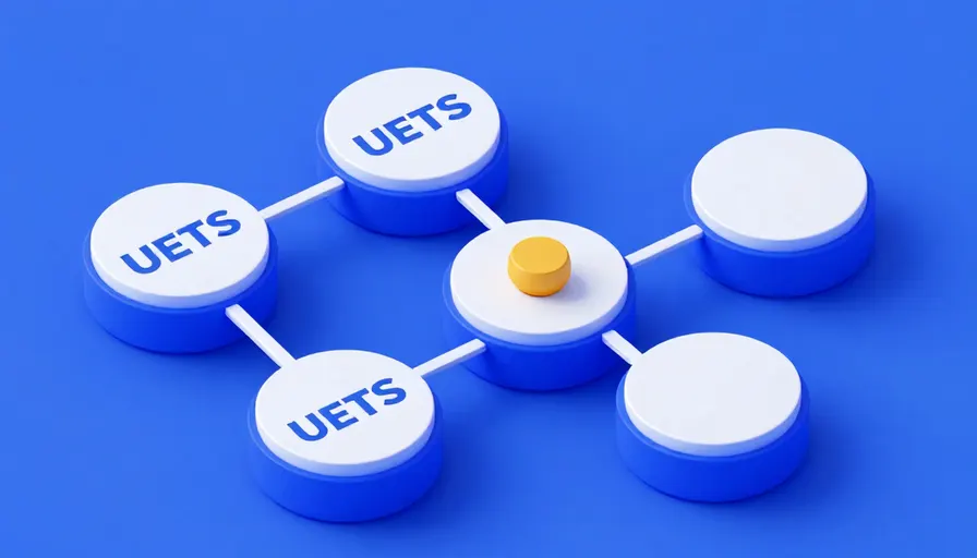 UETS'ten arşive otomatik e‑tebligat iş akışını gösteren bir akış şeması