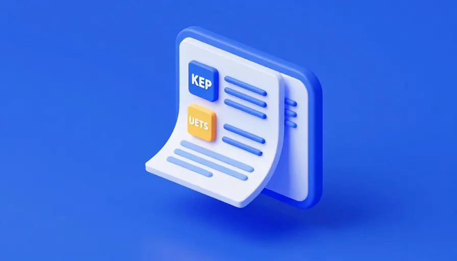 Kep ve UETS ikonlarıyla dijital belgeler